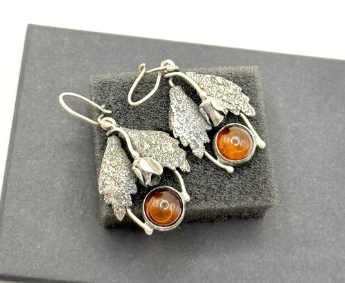 Vintage 800 silber ohrringe - vintage,