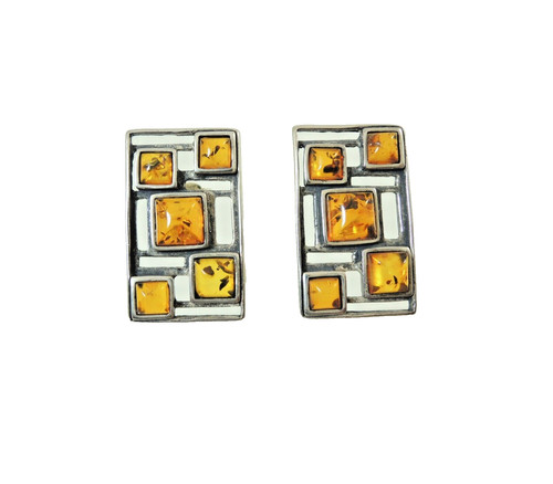Bernstein ohrringe silber 925 - ohrringe,