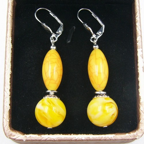 Bernstein ohrringe earrings - ohrringe,